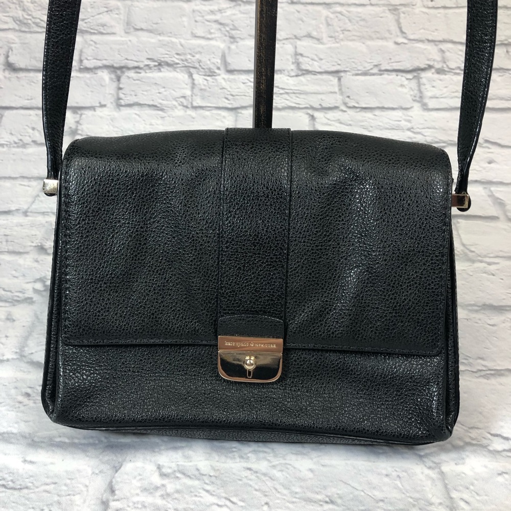 Kate Spade New York Black Leather Crossbody bag